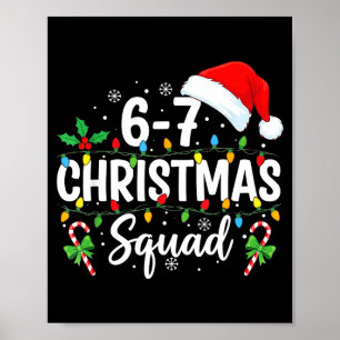 6-7 Julskvad Rollig 67 Sex Sju Meme Jul 6 Poster