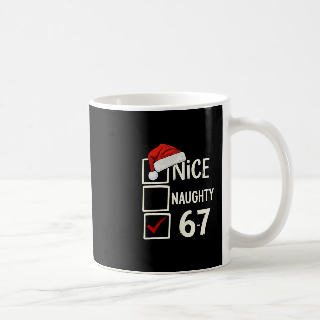 6-7 Kostym Meme Snäll Stygg 67 Jul Hjärna R Kaffemugg (Höger)