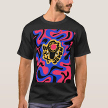 6 7 kurviga vågor T-Shirt
