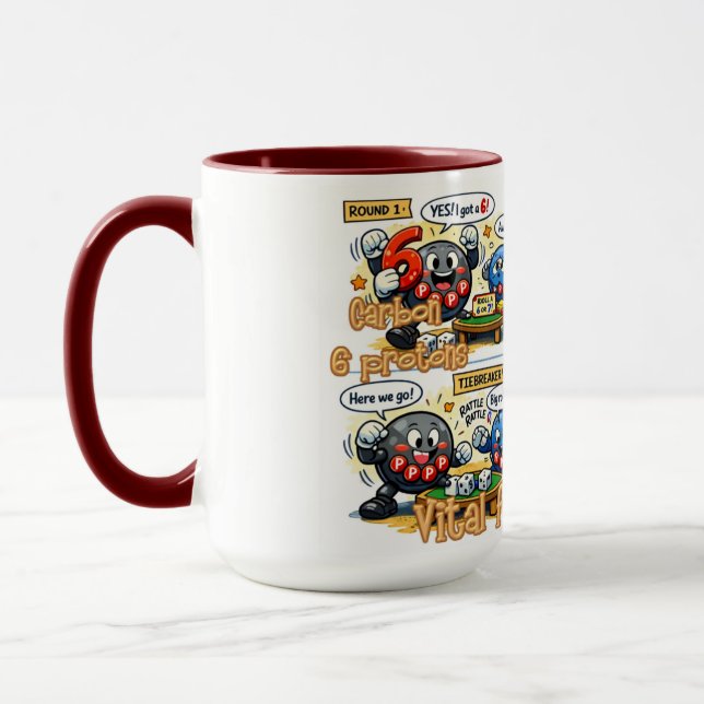 6’7” Livsviktig kemi element   Mugg (Vänster)