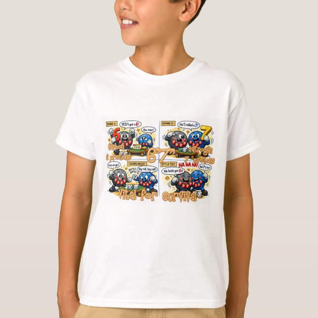 6’7” Livsviktig kemi element   T Shirt (Framsida)