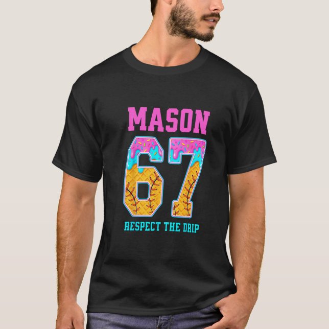6 7 Mason Sell Drift T Shirt (Framsida)