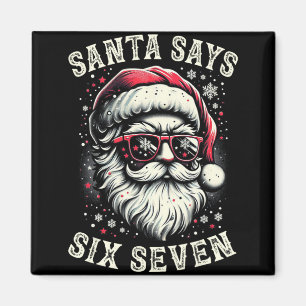 6-7 Meme jul tomte sex sju hjärnrot rolig Magnet
