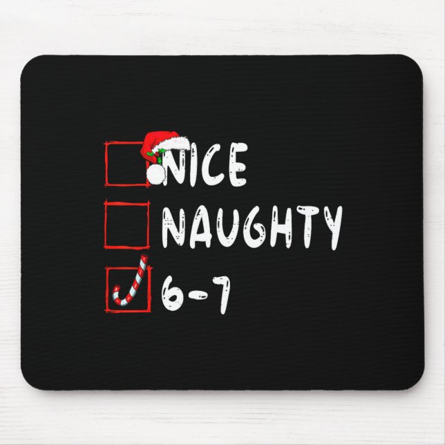 6-7 Meme Nice Naughty 67 Christmas Funny Graphic  Musmatta (Framsidan)