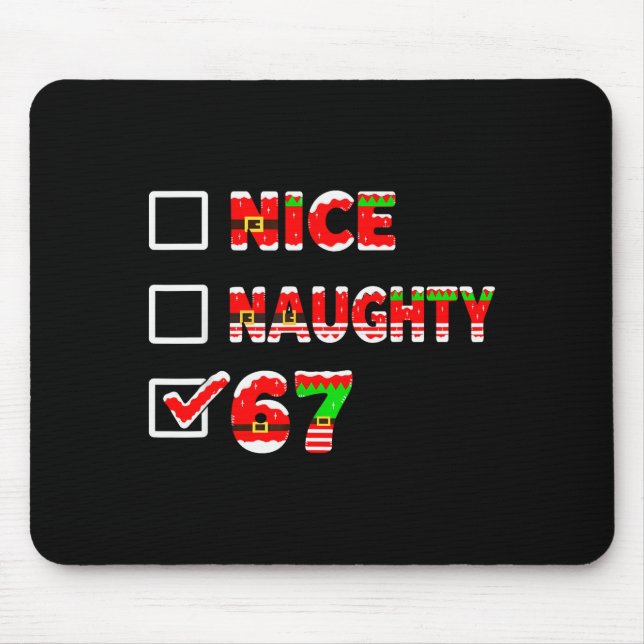 6-7 Meme Nice Naughty 67 Funny Christmas List Six  Musmatta (Framsidan)
