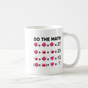 6 7 Meme Sex Sju Gör Matten Lärare Valentines Kaffemugg