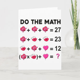 6 7 Meme Six Seven Gör Matten Lärare Valentines Kort