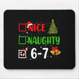 6-7 Meme Snäll Naughty 67 Jul Roligt Xmas Barn Musmatta