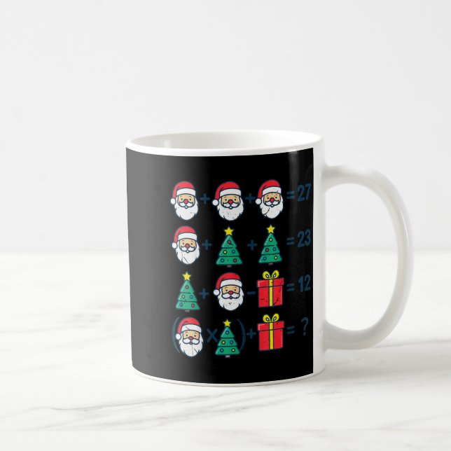 6 7 Order Operation Christmas Math Professor Costu Kaffemugg (Höger)