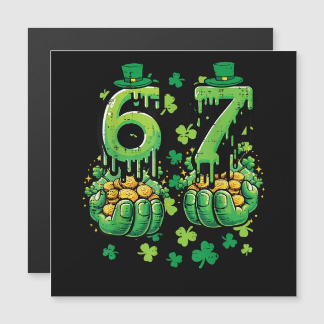 6 7 Saint Patrick's Day (Fram/baksida)