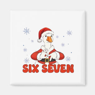 6 7 Sex Sju Hand Gen Z Alpha Gås Jul Magnet