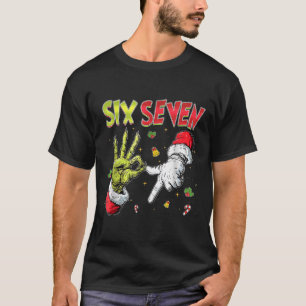6 7 Sex Sju Hand Gen Z Alpha Meme Slang Jul Jul T Shirt