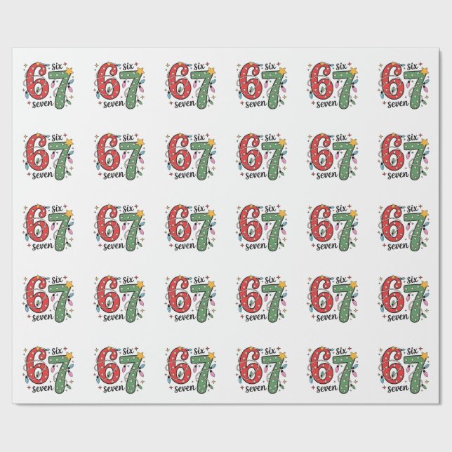 6 7 Sex Sju Hand Gen Z Alpha Meme Slang Jul  Presentpapper (Platt)