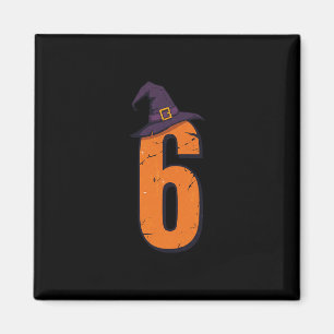 6 7 Sex Sju PM par som matchar Halloween Costu Magnet