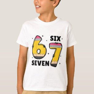 6 7 Sex Sju Rollig 67 Lärare T Shirt