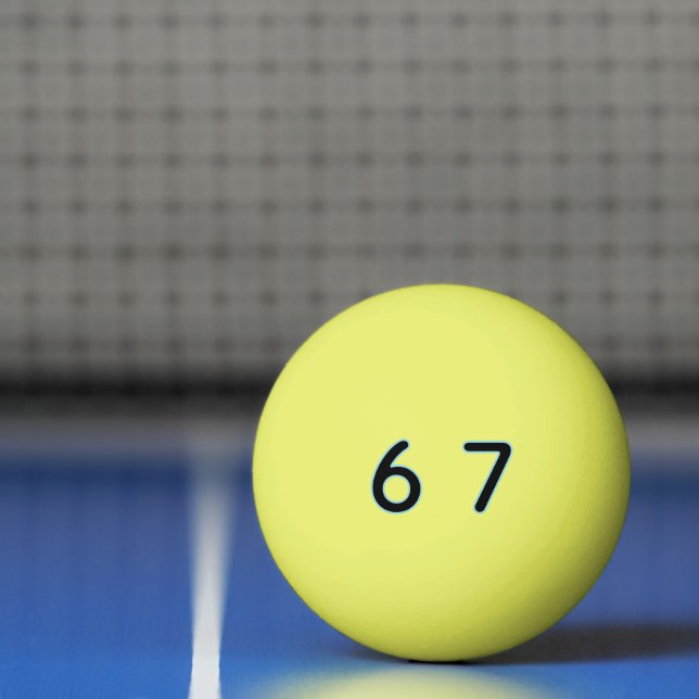 6 7 Six Seven Episkt Lit  Pingisboll (Netto)