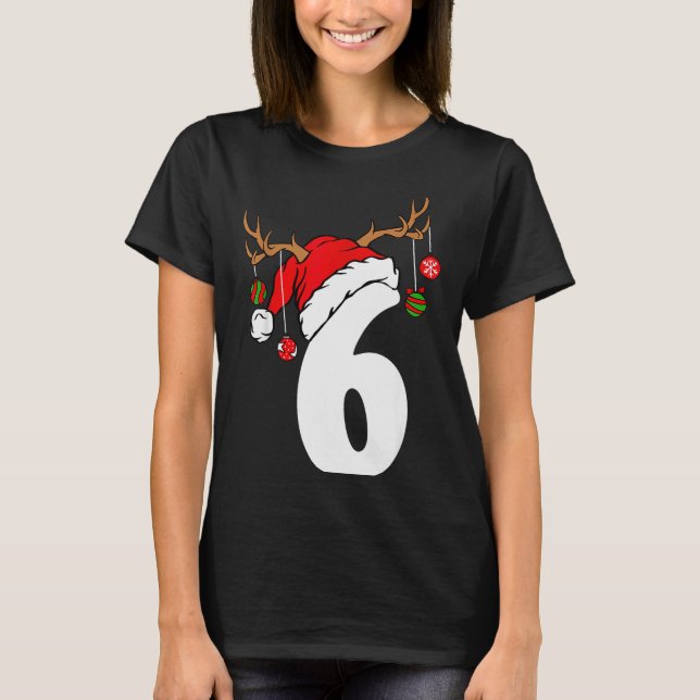 6 7 Six Seven Gen Z Alpha Meme Slang God Jul T Shirt (Framsida)