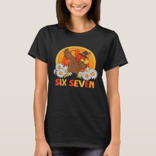6 7 Six Seven Meme 67 Rolig Turk Dabbing Tack T Shirt
