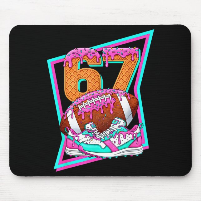 6 7 Six Seven Meme American Football Drip Number 6 Musmatta (Framsidan)