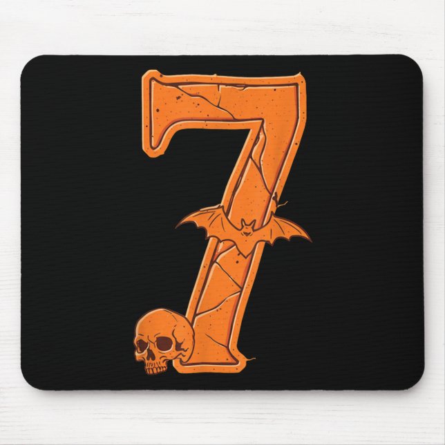 6 7 Six Seven Meme Par Halloween Kostym Musmatta (Framsidan)