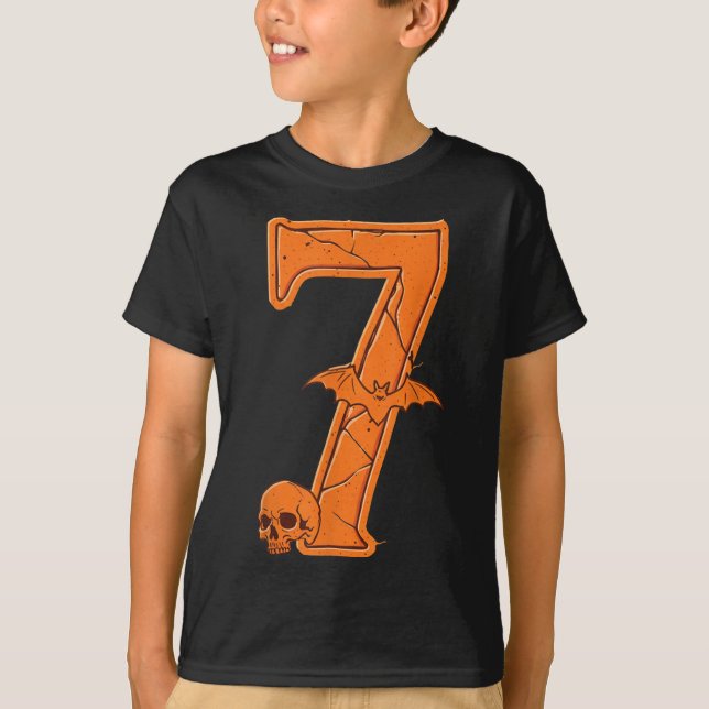 6 7 Six Seven Meme Par Halloween Kostym T Shirt (Framsida)