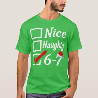6-7 Snäll Elak 67 Hjärnrot Tomte T Shirt