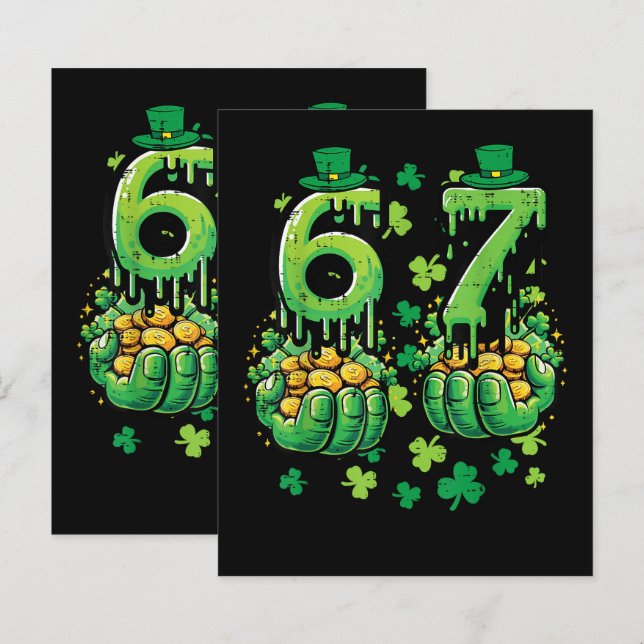 6 7 St Patricks Day (Fram/baksida)