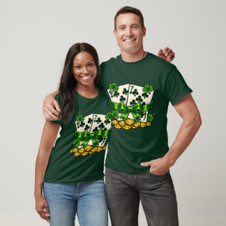 6 7 St Patricks Day Shamrock Spelkort Lucky T Shirt