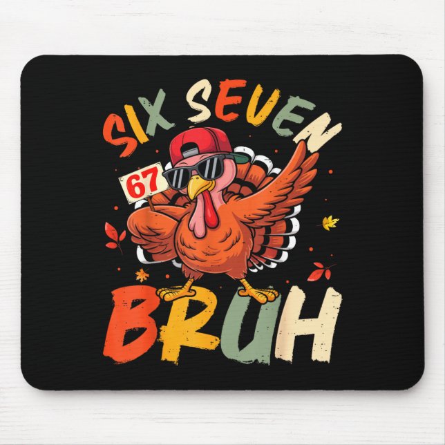 6 7 Thanksgiving Shirts Men Boys Funny Turkey Meme Musmatta (Framsidan)