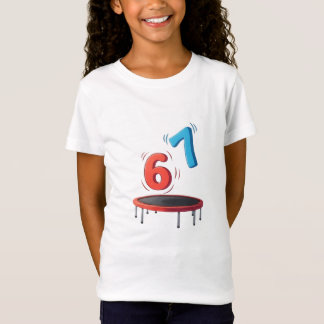 6 7 Trampoline T Shirt