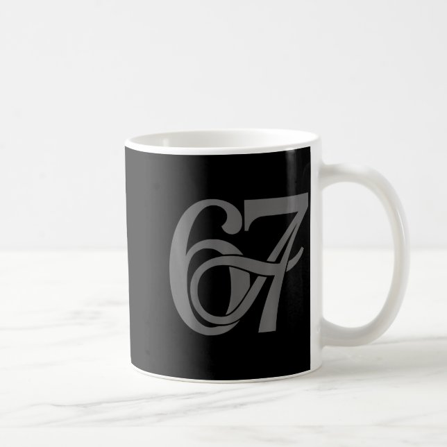 6-7 Trends S Six-seven Meme S G Gen-alpha Slang  Kaffemugg (Höger)