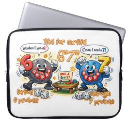 6’7” Viktiga för överlevnad Kemia element Laptop Fodral