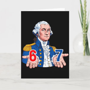 6 7 Washington Rolig 67 Kostym Meme Sex Sju Kid Kort