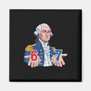 6 7 Washington Rolig 67 Kostym Meme Sex Sju Kid Magnet