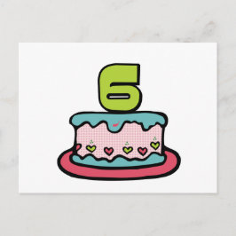 6 Ålderskaka Vykort