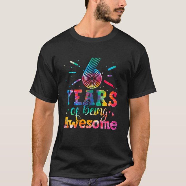 6 år gamla Fantastisk B T Shirt (Framsida)