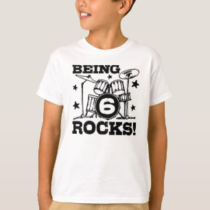 6 år gammal tee shirt