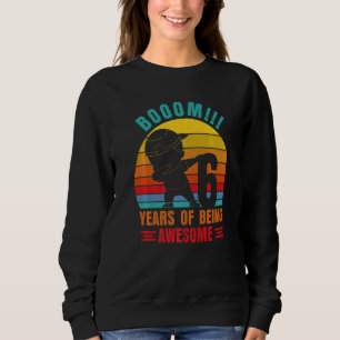 6 års Fantastisk Dabbing Birthday Boys Co T Shirt