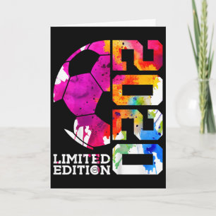 6-års födelsedags fotboll Limited Edition 2020 Kort