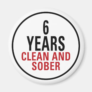 6 års rengöring och sober magnet