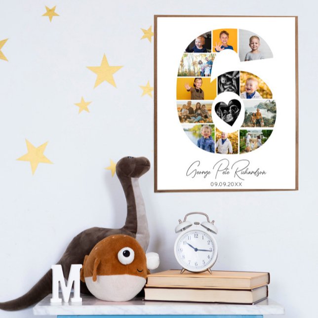 6-årspresent Förvaring Poster Minnessaker (Skapare uppladdad)