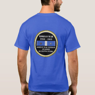 6 BATTFORDON KOREAN KRIG VETERAN T-SHIRT