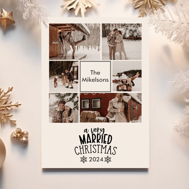 6 Bilder En mycket gift jul Julkort (Skapare uppladdad)