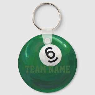 6 BOLL NYCKELRING