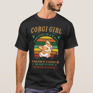 6 Corgi Själens Häxa Corgi T Shirt