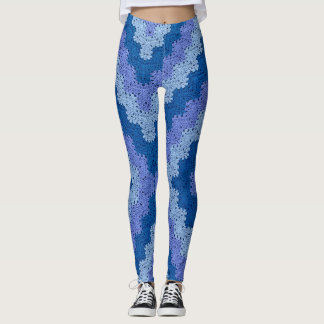 6-dagars Snowflake Blanket Leggings av Betty McKni