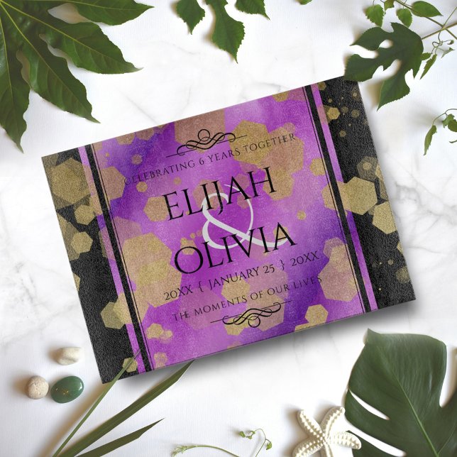 6:e 33:e 47:e 48:e ametist bröllopsdag (Skapare uppladdad)