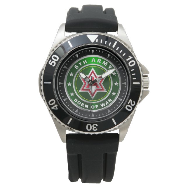 6:e ARMÉN Armbandsur (Framsida)
