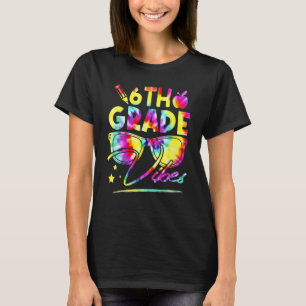 6:e klassens vibbar Retro tillbaka till skolan reg T Shirt