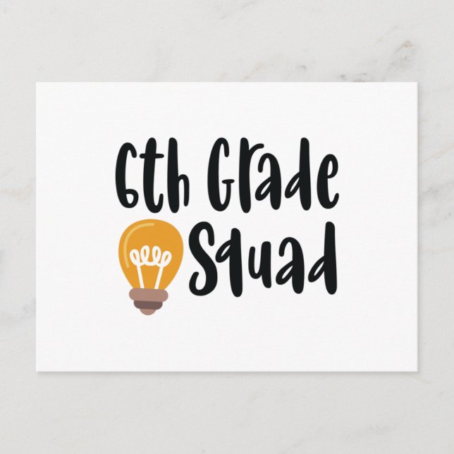 6:e klassgänget vykort (Framsida)